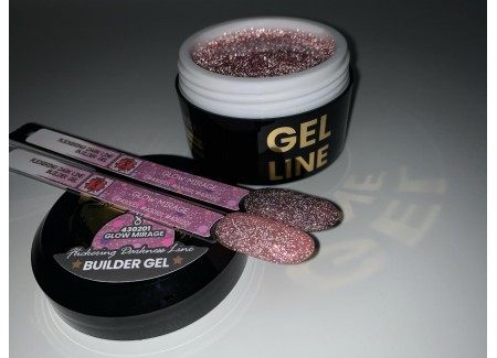 FLICKERING DARK LINE BUILDER GEL - EGYPTIAN NIGHT 15ml